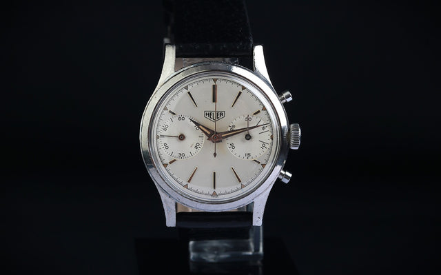 Heuer Pre Carrera Big Eyes 3641 MINT 1962