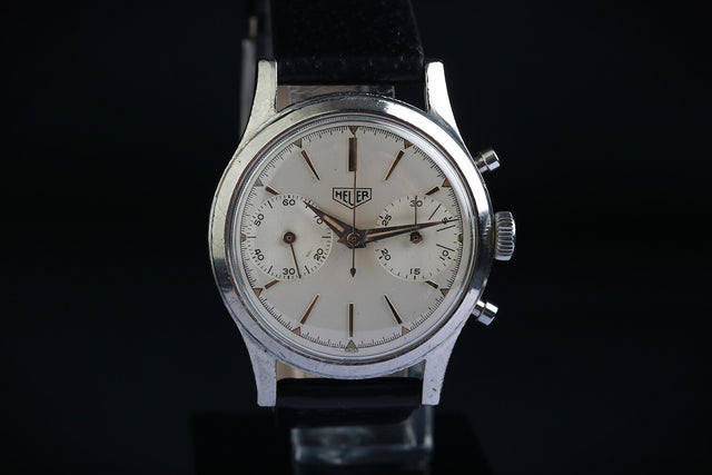 Heuer Pre Carrera Big Eyes 3641 MINT 1962