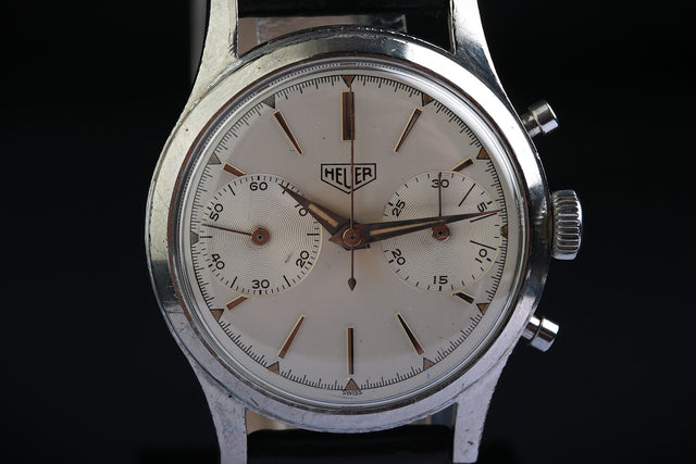 Heuer Pre Carrera Big Eyes 3641 MINT 1962