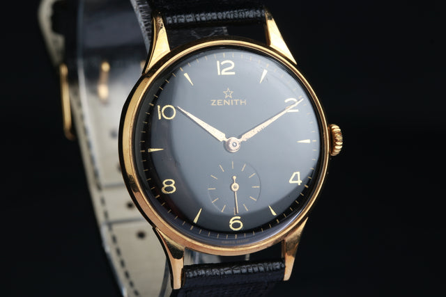 Zenith Dresswatch 18K RG 1950s