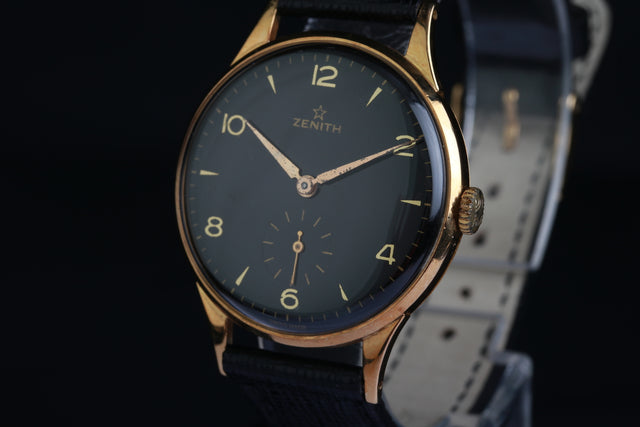 Zenith Dresswatch 18K RG 1950s