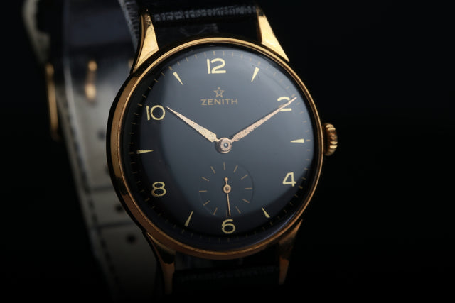 Zenith Dresswatch 18K RG 1950s