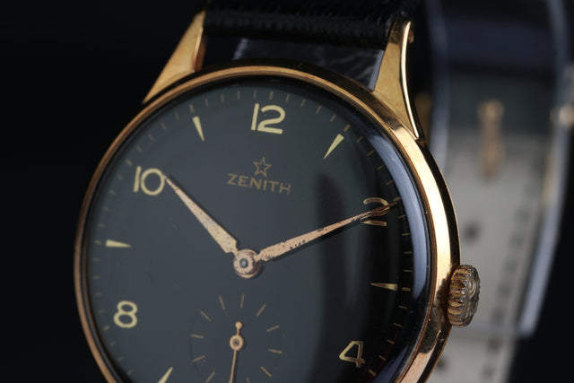 Zenith Dresswatch 18K RG 1950s