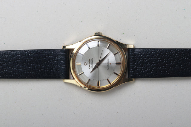 Omega Constellation Timekeeper Pie Pan Gold Complete Set 1961