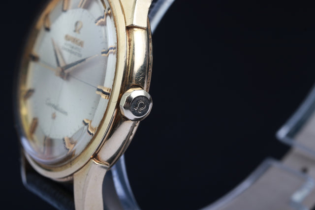 Omega Constellation Timekeeper Pie Pan Gold Complete Set 1961