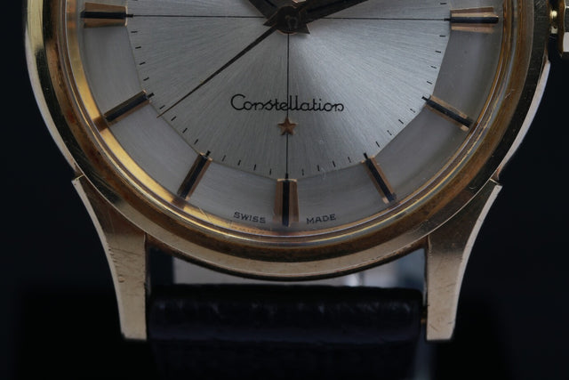 Omega Constellation Timekeeper Pie Pan Gold Complete Set 1961