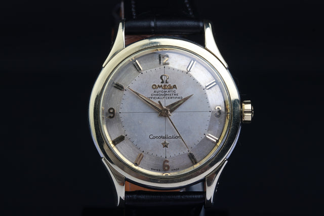 Omega Constellation Chronometer Pie Pan Stahl Gold 1967