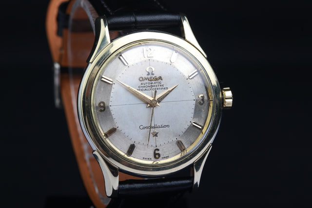 Omega Constellation Chronometer Pie Pan Stahl Gold 1967