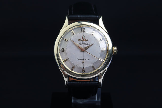 Omega Constellation Chronometer Pie Pan Stahl Gold 1967