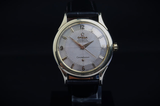 Omega Constellation Chronometer Pie Pan Stahl Gold 1967