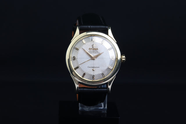 Omega Constellation Chronometer Pie Pan Stahl Gold 1967