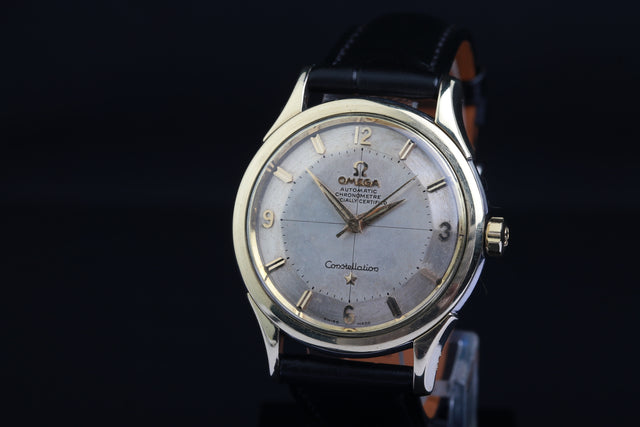 Omega Constellation Chronometer Pie Pan Stahl Gold 1967