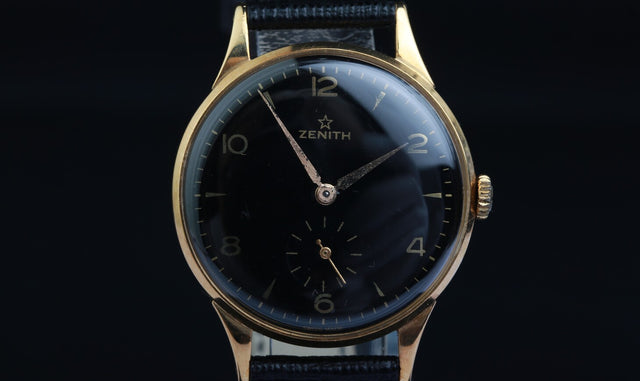 Zenith Dresswatch 18K RG 1950s