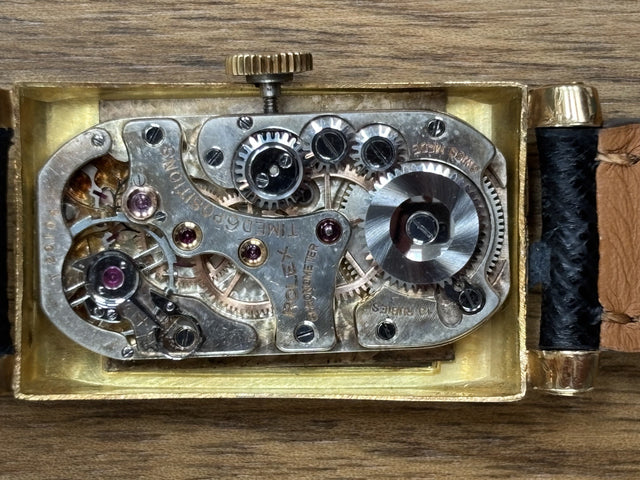 Rolex Prince Chronometer Art Deco 14K Gold 1947