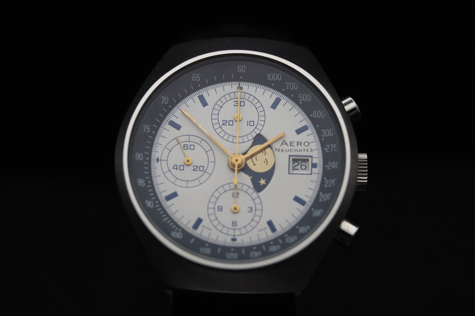 Aero Neuchatel - Chronograph Moon 1970s
