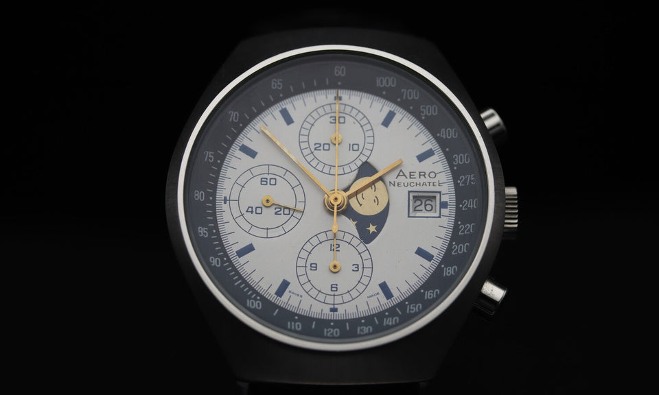 Aero Neuchatel - Chronograph Mond 1970s