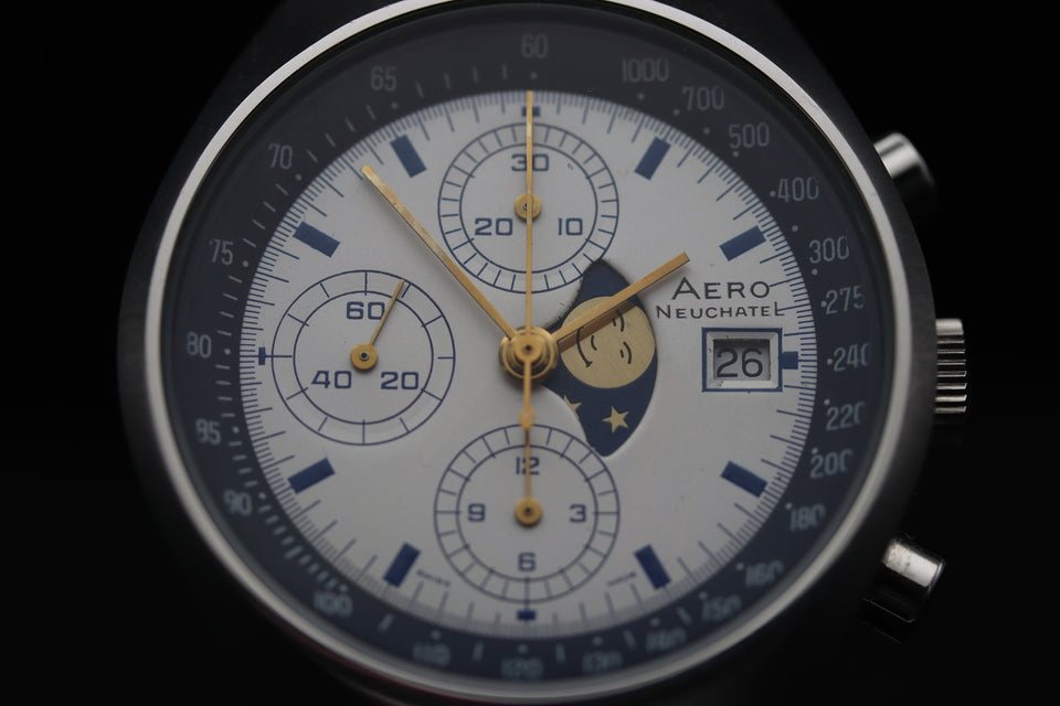 Aero Neuchatel - Chronograph Mond 1970s