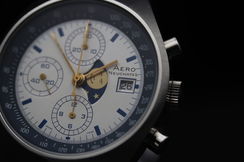 Aero Neuchatel - Chronograph Mond 1970s