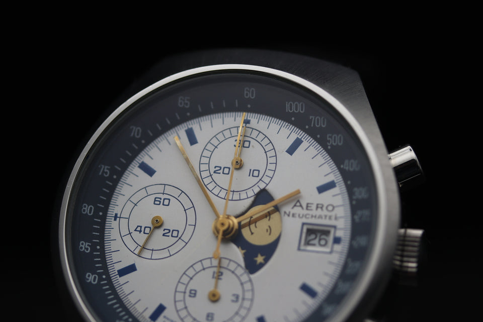 Aero Neuchatel - Chronograph Mond 1970s