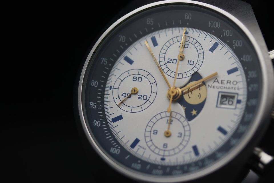 Aero Neuchatel - Chronograph Mond 1970s