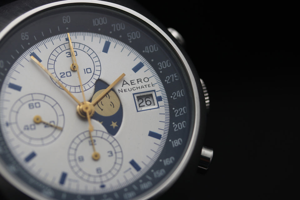 Aero Neuchatel - Chronograph Mond 1970s