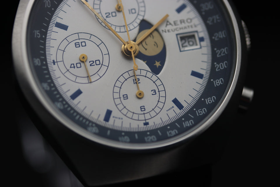 Aero Neuchatel - Chronograph Mond 1970s