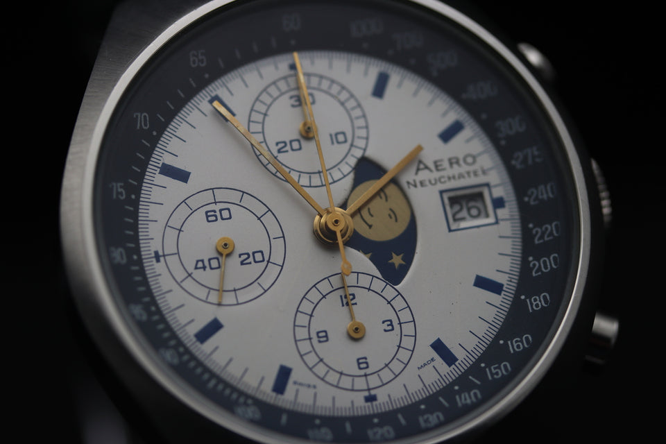 Aero Neuchatel - Chronograph Mond 1970s