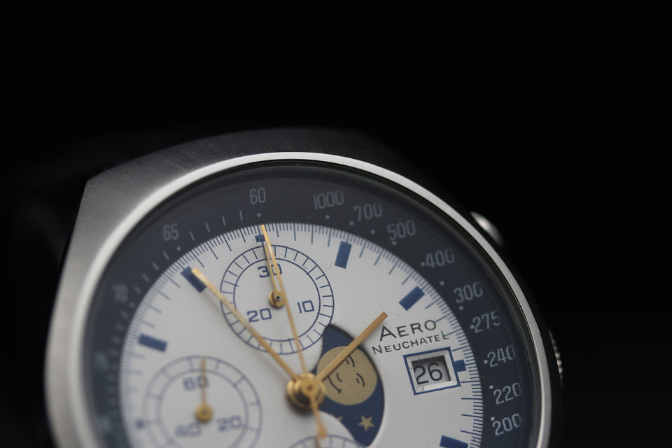 Aero Neuchatel - Chronograph Mond 1970s