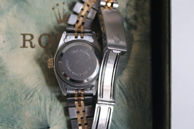 Rolex Datejust Lady 26 Bicolor Papiere 1986