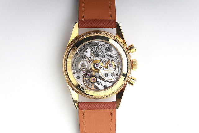 Universal Geneve Compax 18K Gold Fullset 1993
