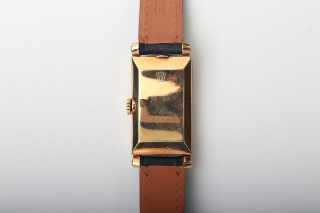 Rolex Prince Chronometer Art Deco 14K Gold 1947