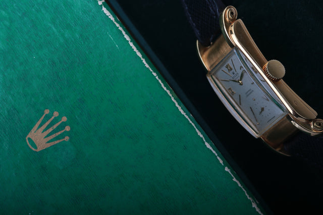 Rolex Prince Chronometer Art Deco 14K Gold 1947