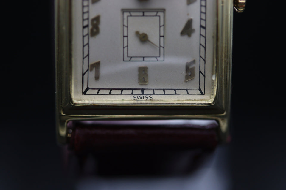 Omega - Tank Art Deco 1935s