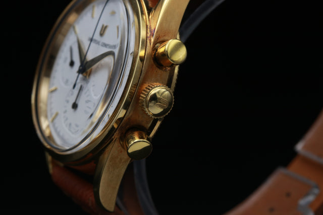Universal Geneve Compax 18K Gold Fullset 1993