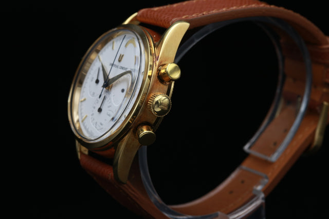Universal Geneve Compax 18K Gold Fullset 1993