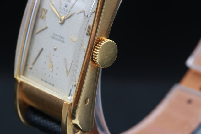 Rolex Prince Chronometer Art Deco 14K Gold 1947