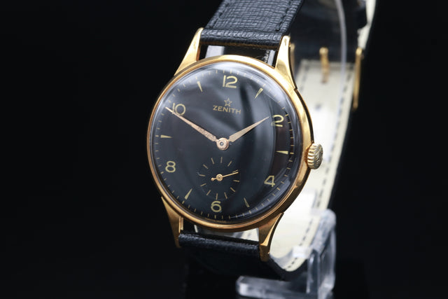 Zenith Dresswatch 18K RG 1950s