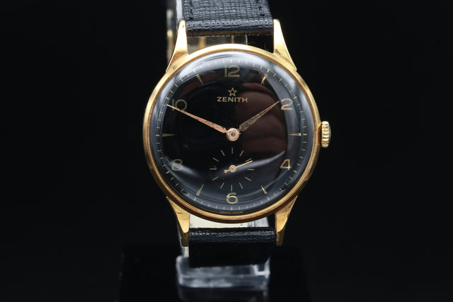 Zenith Dresswatch 18K RG 1950s