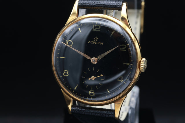 Zenith Dresswatch 18K RG 1950s