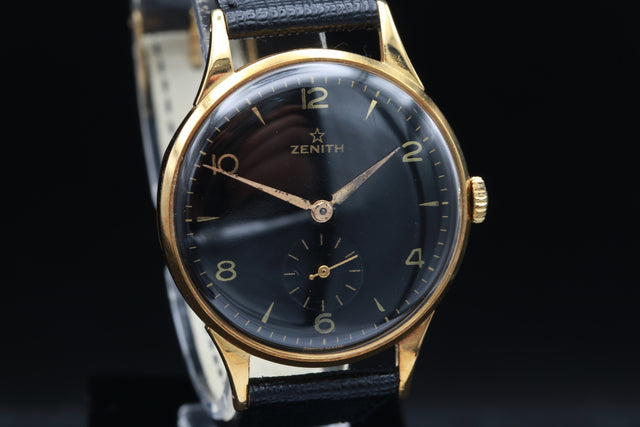 Zenith Dresswatch 18K RG 1950s