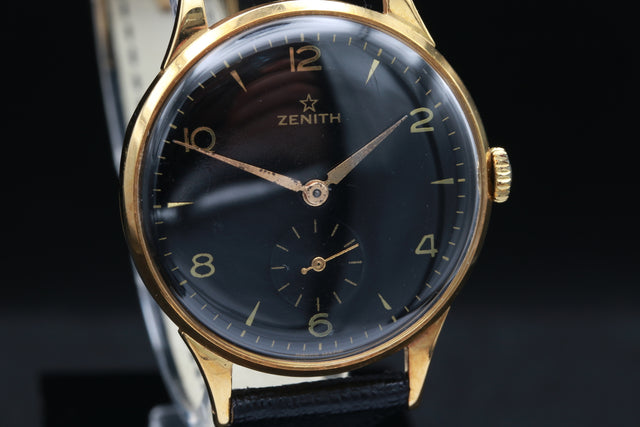 Zenith Dresswatch 18K RG 1950s