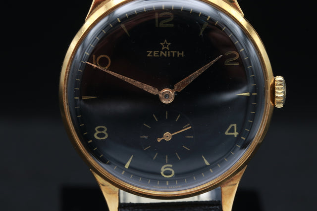 Zenith Dresswatch 18K RG 1950s