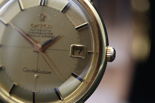 Omega Constellation Chronometer Pie Pan Gold 1967