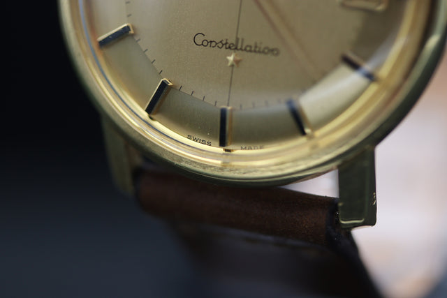 Omega Constellation Chronometer Pie Pan Gold 1967