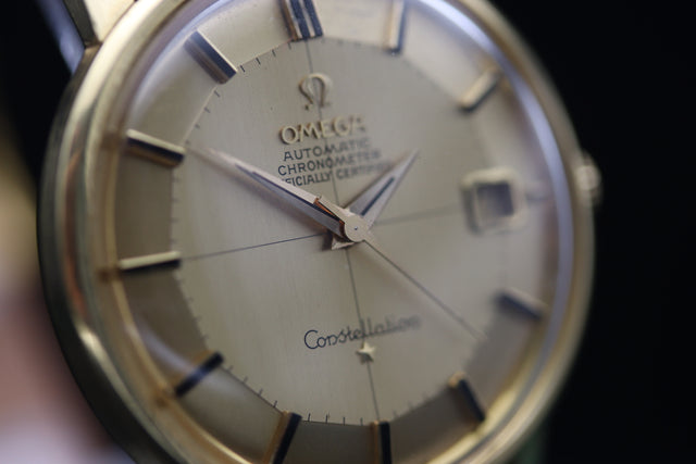 Omega Constellation Chronometer Pie Pan Gold 1967