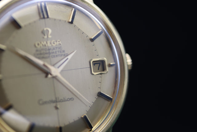 Omega Constellation Chronometer Pie Pan Gold 1967