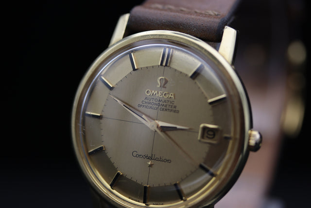 Omega Constellation Chronometer Pie Pan Gold 1967