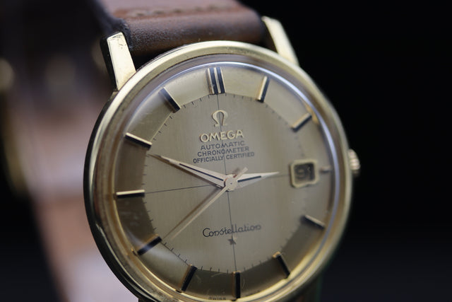 Omega Constellation Chronometer Pie Pan Gold 1967