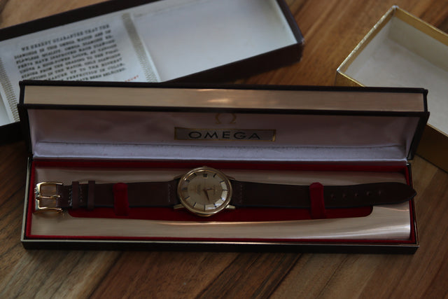 Omega Constellation Chronometer Pie Pan Gold 1967