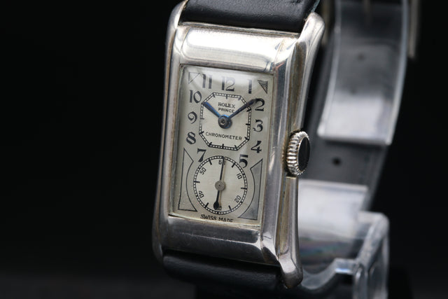 Rolex Prince Brancard Chronometer Silber 1930s